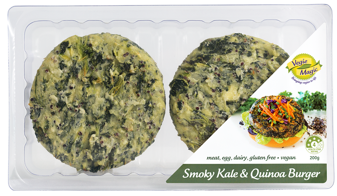 Vegie Magic Smoky Kale & Quinoa (2pcs/pack)(vegan) Vegie Magic Smoky Kale & Quinoa (2pcs/pack)(vegan)